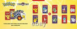 2023 McDONALD'S Pokemon Match Battle Cards Entire Case 150 Pack Brand New Sealed