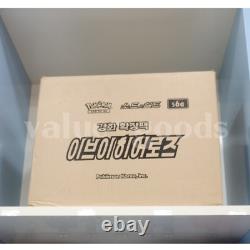 30 BOXES 1CT Pokemon Card Game Eevee Heroes Booster Box 1 case / Korean ver