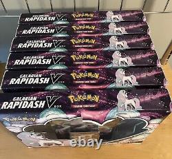 (6) Pokemon Galarian Rapidash V Box 1 Evolving Skies, 1 Cosmic Eclipse, 2 VV