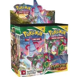7 EVOLVING SKIES Booster Packs? NEW Sealed From Box, Unweighted, Pokemon Cards