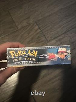Blue Label SEALED pokémon the first movie topps booster Box (10packs)