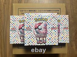 Pokemon 151 Booster Box Japanese Scarlet & Violet SV2A TCG FAST SHIP FROM US