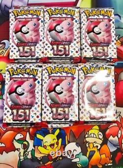Pokemon 151 Booster Box Quantity Of 36 Packs Factory Sealed