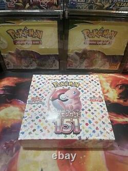 Pokemon 151 Booster Box sv2a New Sealed Japanese US SELLER