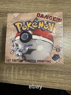 Pokémon 1st Edition Fossil Booster Box 36 Packs Factory Sealed