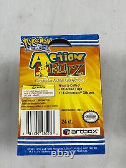 Pokemon Action Flipz Series One Sealed Booster Box 24 Sealed Packs 1999 Nintendo
