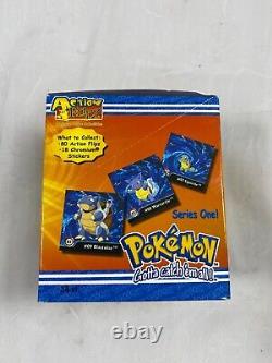 Pokemon Action Flipz Series One Sealed Booster Box 24 Sealed Packs 1999 Nintendo