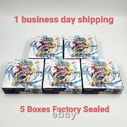 Pokemon Cards Scarlet & Violet Raging Surf Booster Box 5 Boxes Sealed sv3a