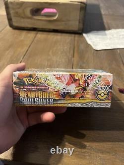 Pokémon Heartgold Soul Silver Booster Box Spanish Factory Sealed. Authentic