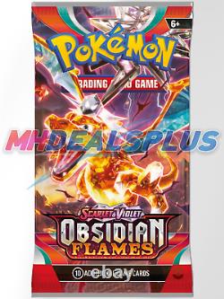 Pokemon Obsidian Flames x36 Sleeved Booster Pack = x1 Booster Box Presale 8/11