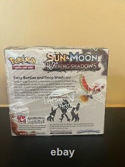 Pokemon Sun and Moon Burning Shadows Factory Sealed Booster Box