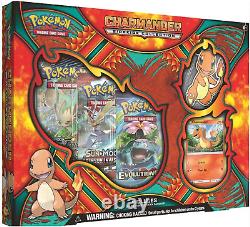 Pokémon TCG Charmander Sidekick Collection Box, Multicolor