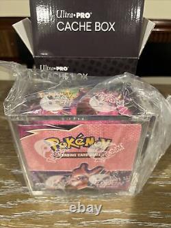 Pokemon TCG Fusion Strike Factory Sealed Booster Box With Acrylic Case