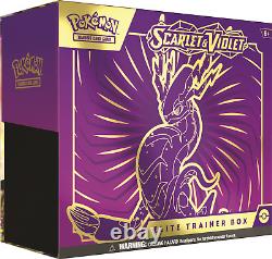 Pokemon TCG Scarlet & Violet Booster Box + 2 Elite Trainer Bundle Sealed