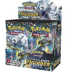 Pokemon TCG Sun & Moon SM8 Lost Thunder Booster Box Sealed 36 booster packs