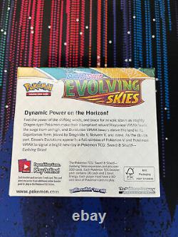 Pokemon TCG Sword and Shield Evolving Skies Booster Box Factory Sealed