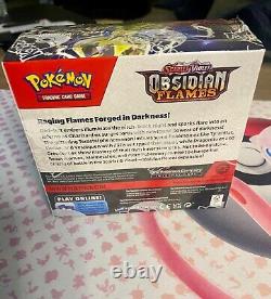 SEALED PRODUCT Pokémon Scarlet & Violet OBSIDIAN FLAMES Booster Box SEALED